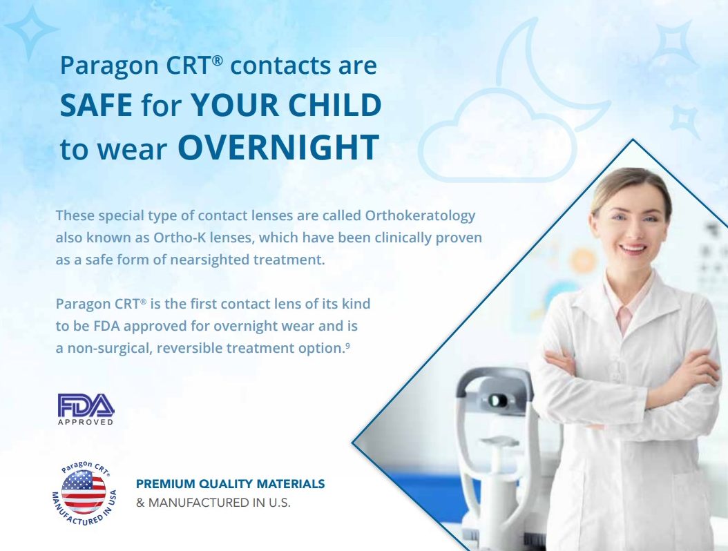 Orthokeratology FDA-approved